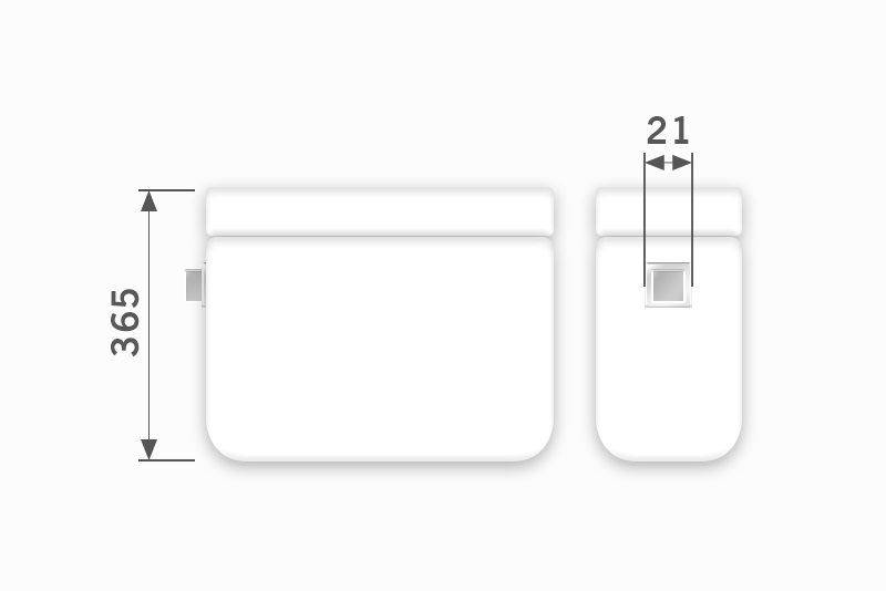 Linha Atrium (Acionamento Lateral Externo)